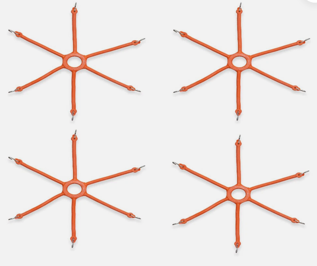 TRUCK CHAIN SPIDER / BUNGEE / 4 PACK – MVP Truck Parts