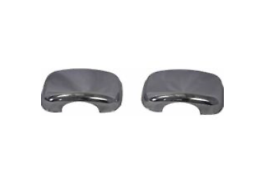 Chrome Hood Mirror Cover Pair For 2008-2017 Freightliner Cascadia LH&RH Side Chrome Hood Mirror Cover Pair For 2008-2017 Freightliner Cascadia LH&RH Side