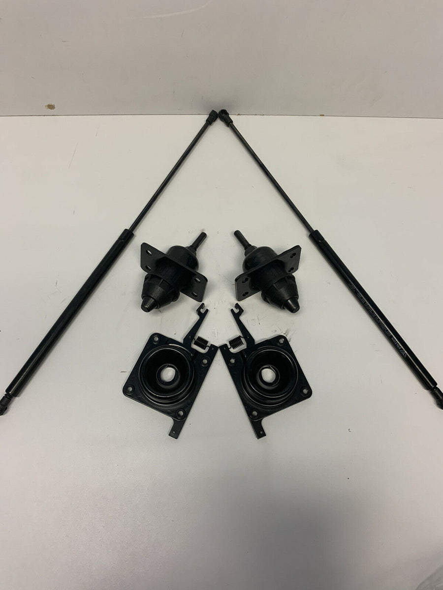 Volvo VNL Hood Suspension-Lock Set Replacement (2 Hood Shocks - 2 Pins ...