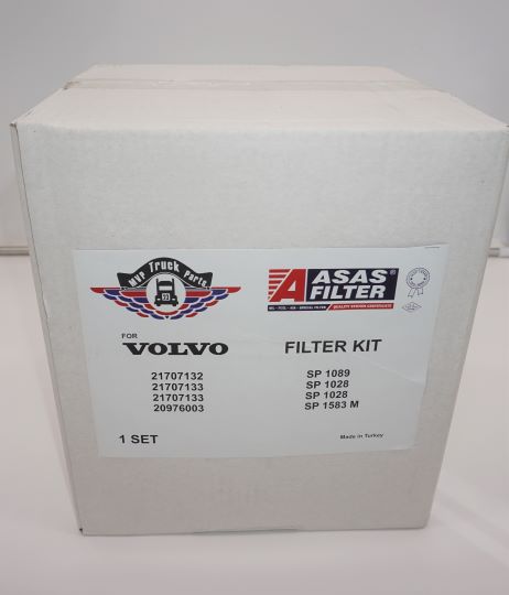 VOLVO VNL D12 Replacement ENGINE FILTER KIT (OIL & FUEL ) MADE IN TURK ...