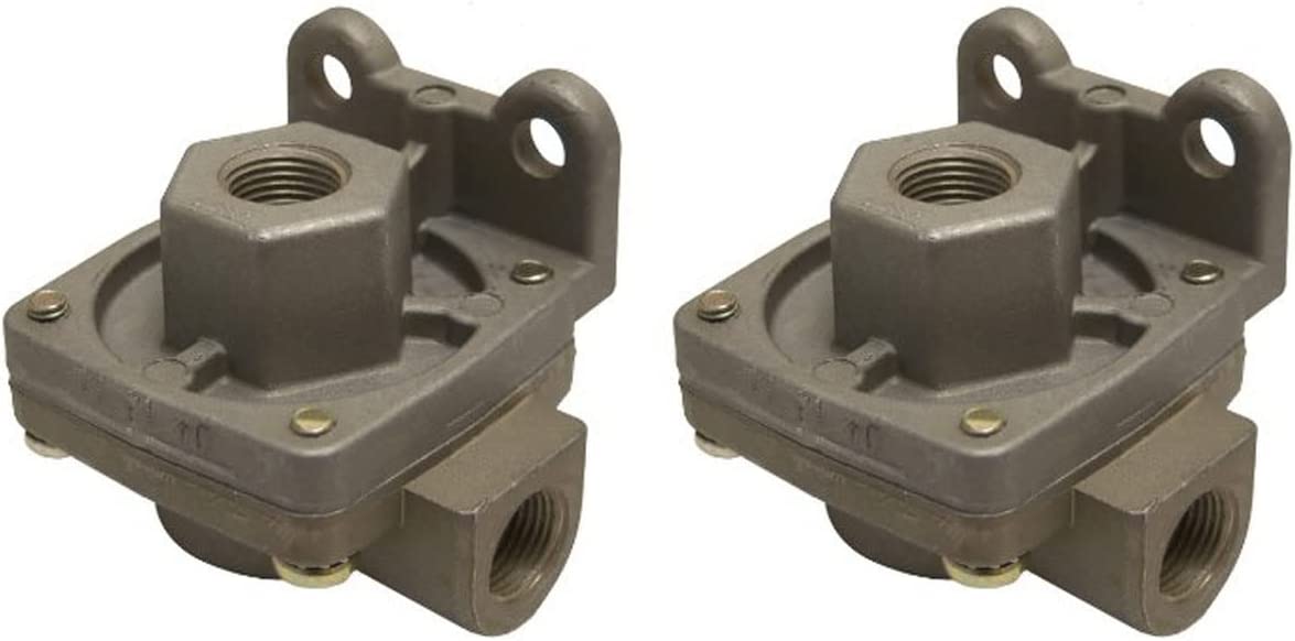 QR-1 Quick Release Air Brake Valve – 1/2” Supply, Refs: 229860 / KN32011, For Truck & Trailer Systems
