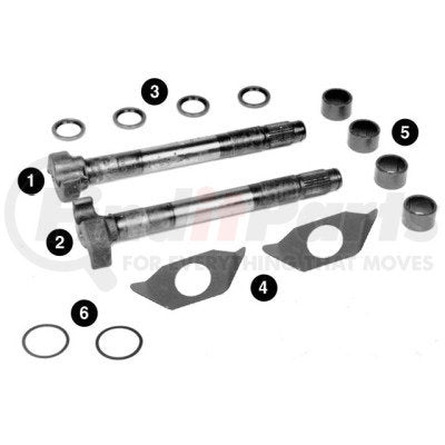 Air Brake S-Camshaft Repair Kit Compatible with Meritor Q Plus - Merit ...