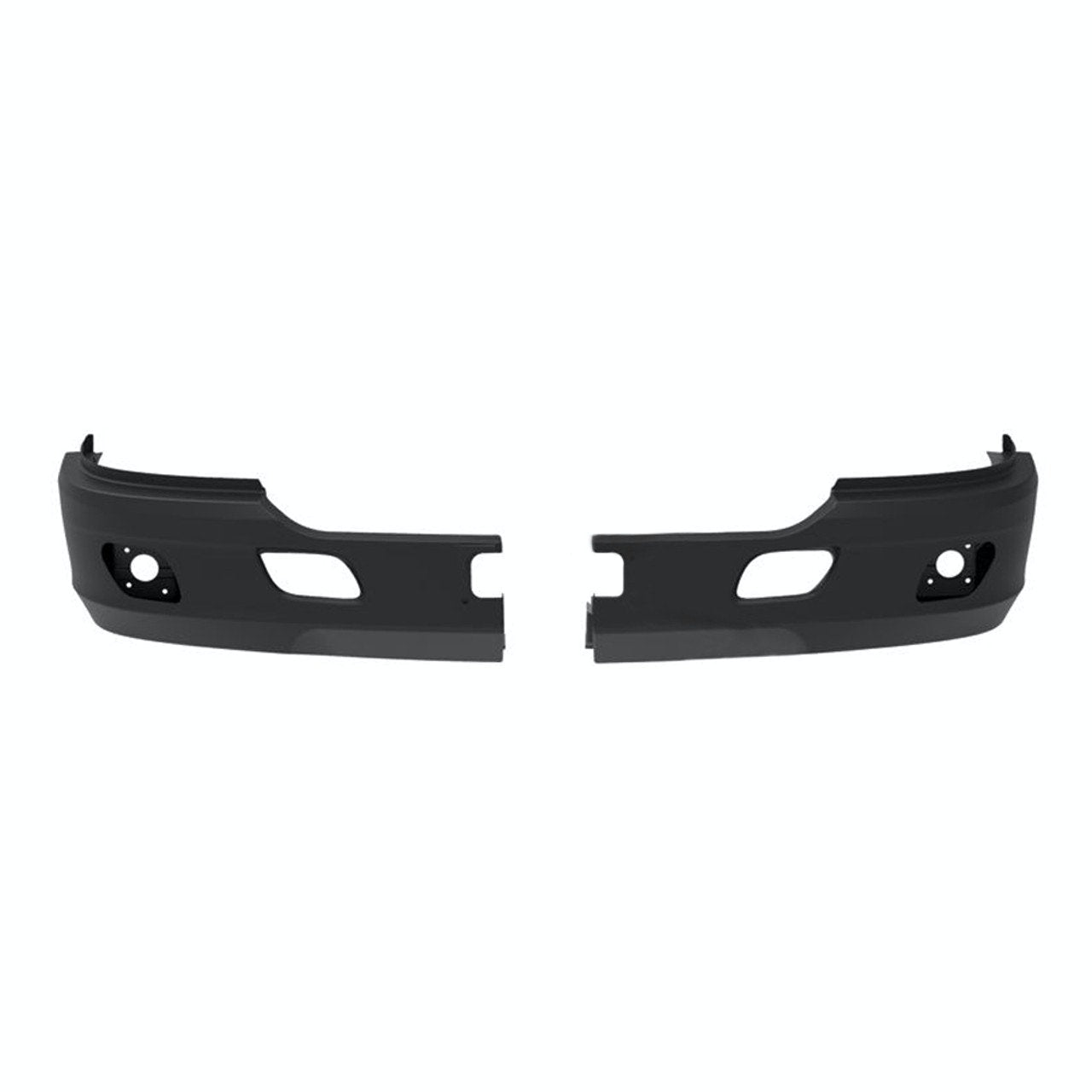 Kenworth Replacement T680 Bumper Set With Fog Light Hole (PICK UP ONLY