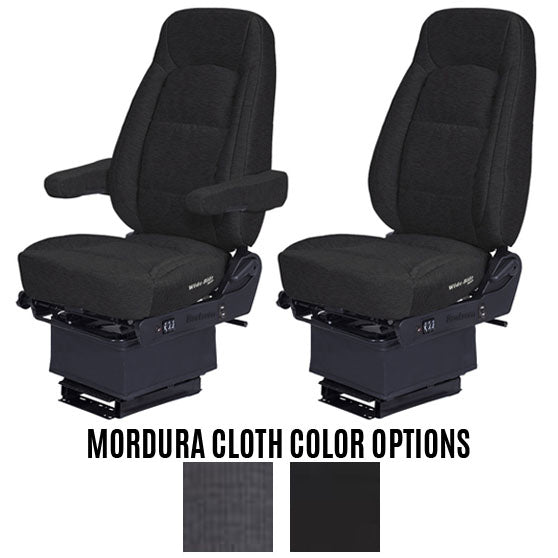 21 Wide Truck Seat Cushion in Black Mordura
